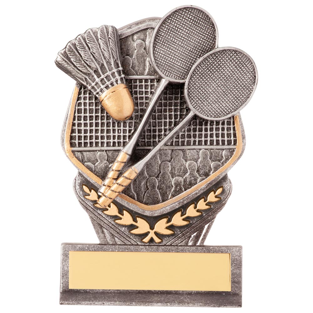 Falcon Badminton Plaque Award 105mm