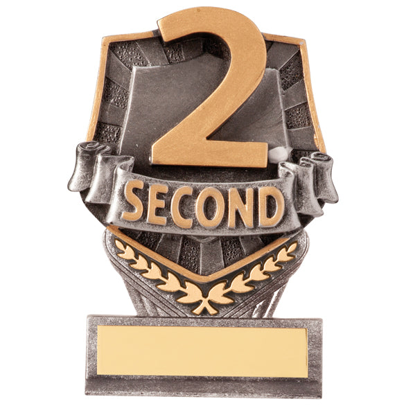 Falcon Second Place Plaque Award 105mm