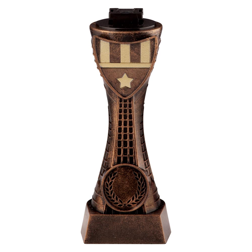 Valiant Rapid Heavyweight Award Antique Bronze & Gold 130mm