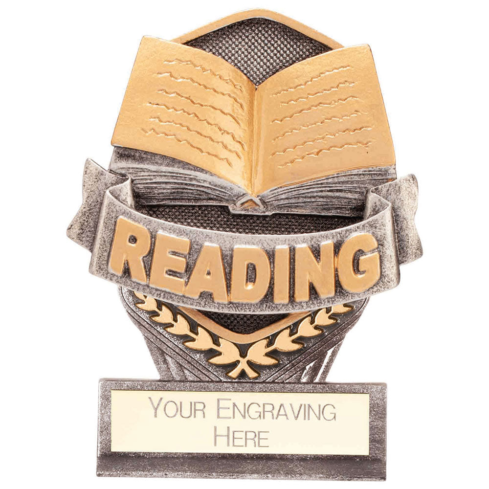 Falcon School Reading Plaque Award 105mm