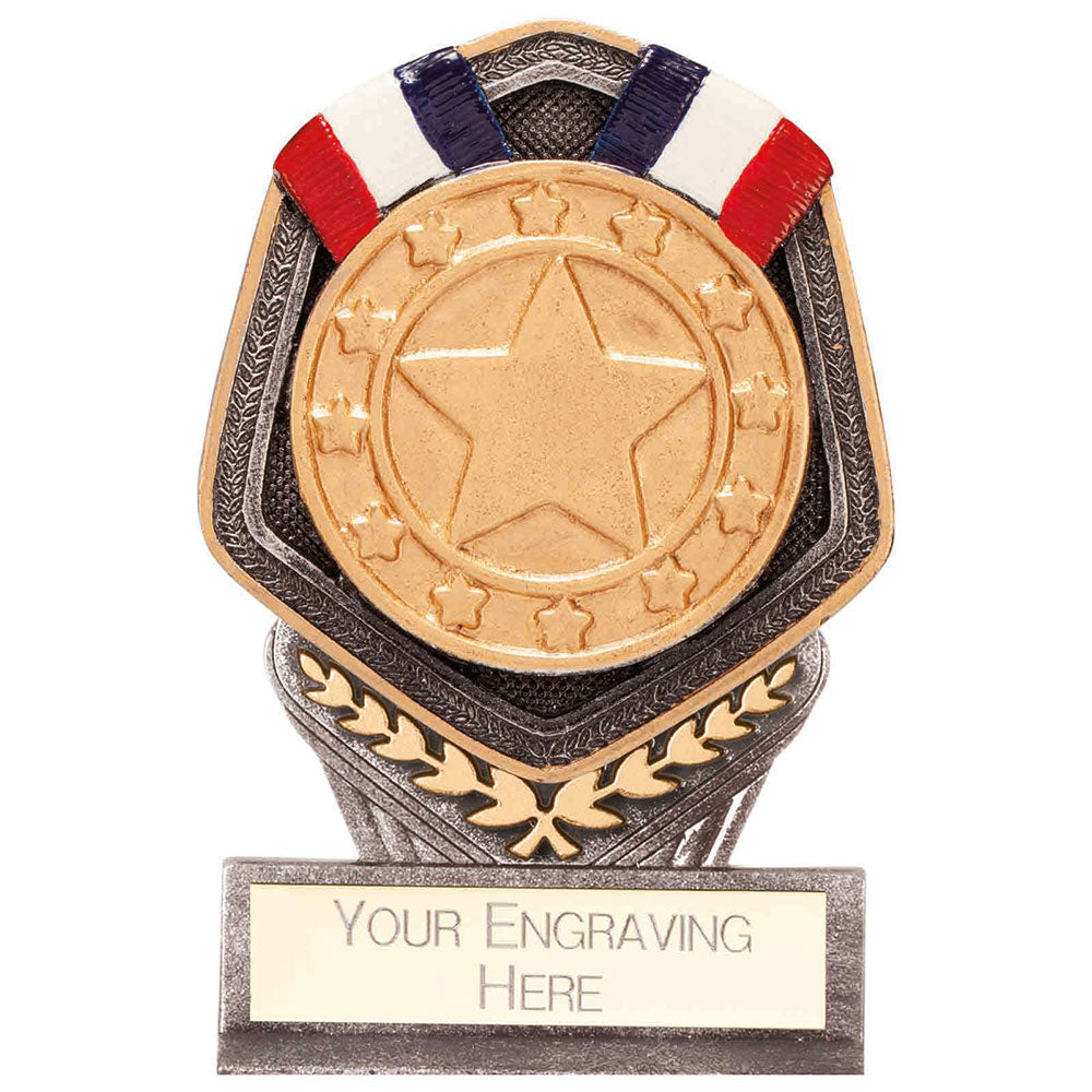 Falcon Gold Medal Plaque Award 105mm