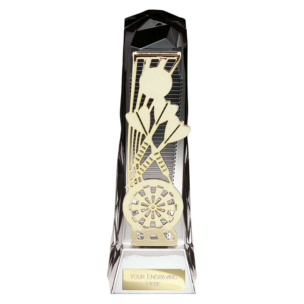 Shard Darts Award Carbon Black & Ice Platinum 230mm