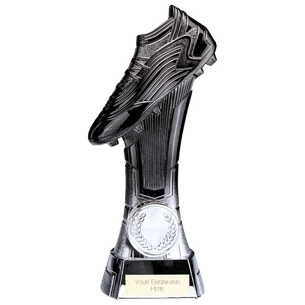 Rapid Strike Football Heavyweight Carbon Black & Ice Platinum 160mm