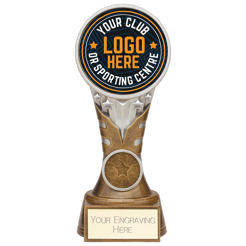 Ikon Award Antique Silver & Gold 175mm