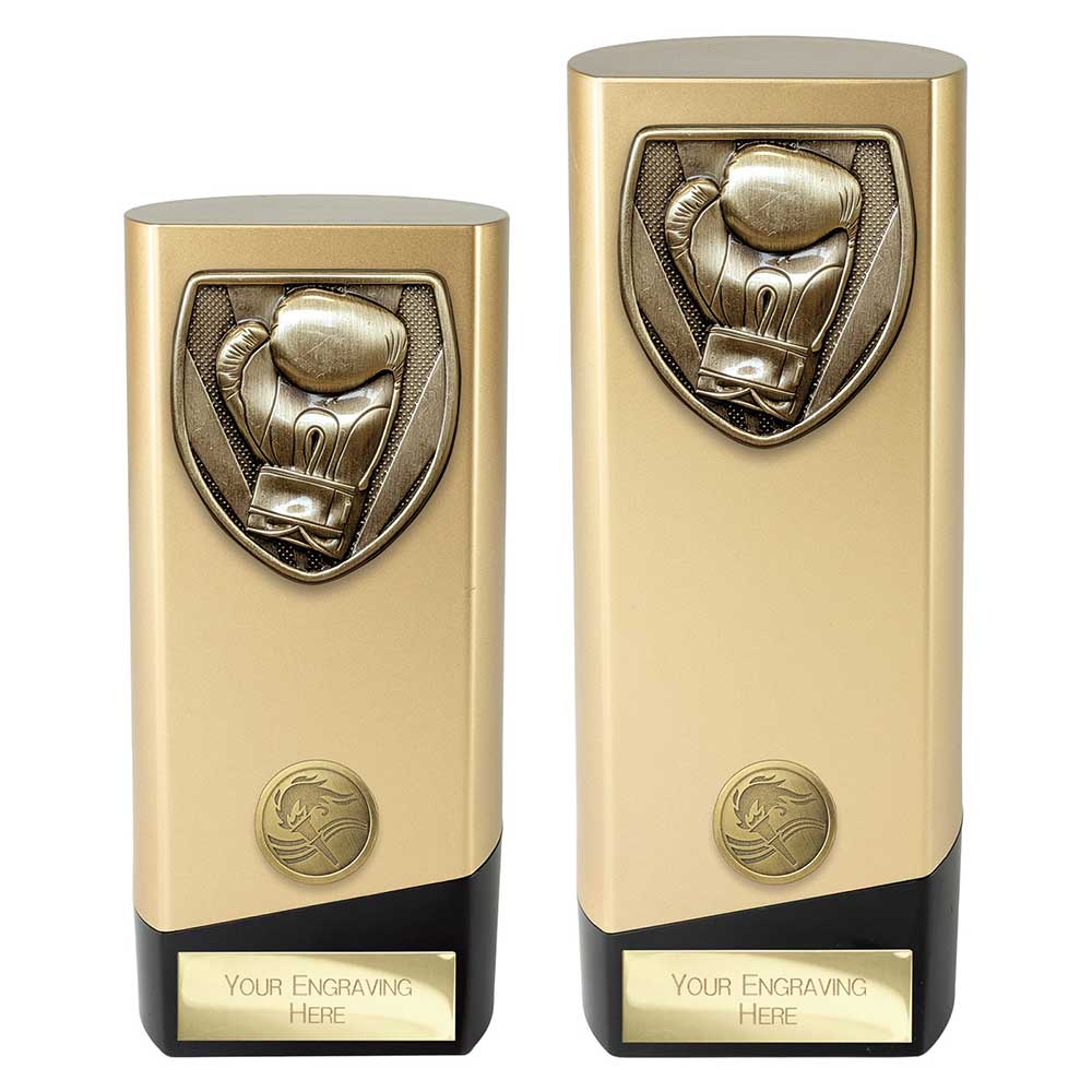 Prime Cobra Boxing Award Gold & Black 160mm