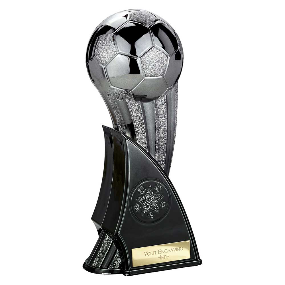 The Firestorm Football Heavyweight Gunmetal to Black 160mm