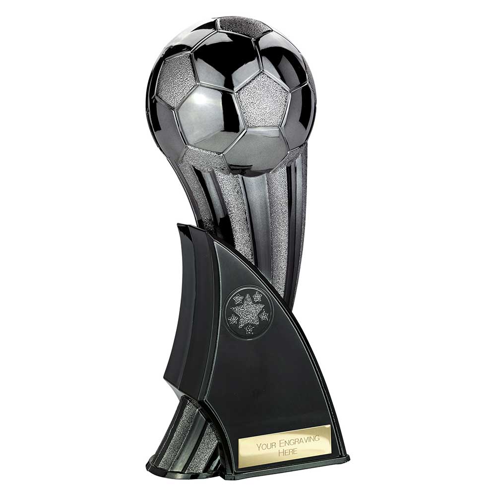 The Firestorm Football Heavyweight Gunmetal to Black 240mm