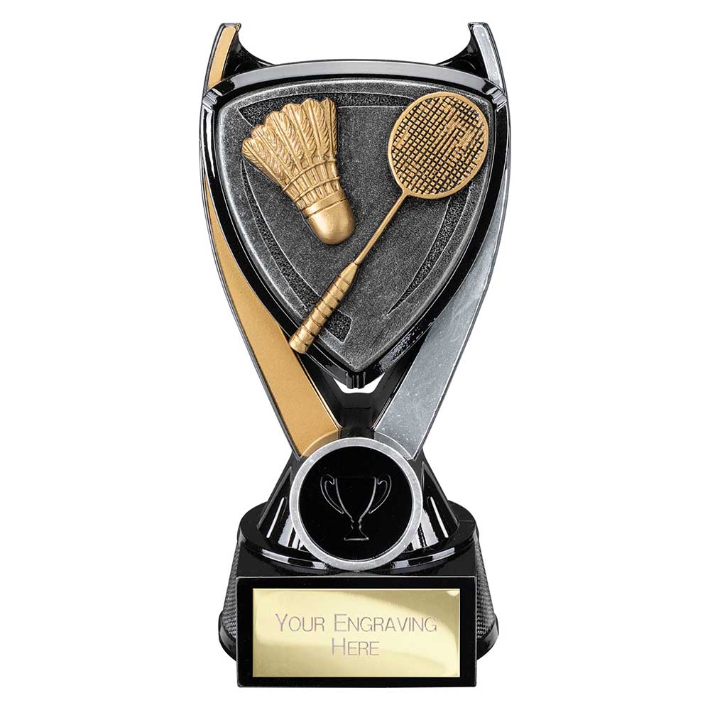 Wolverine Tower Badminton Carbon Black & Fusion Gold 160mm