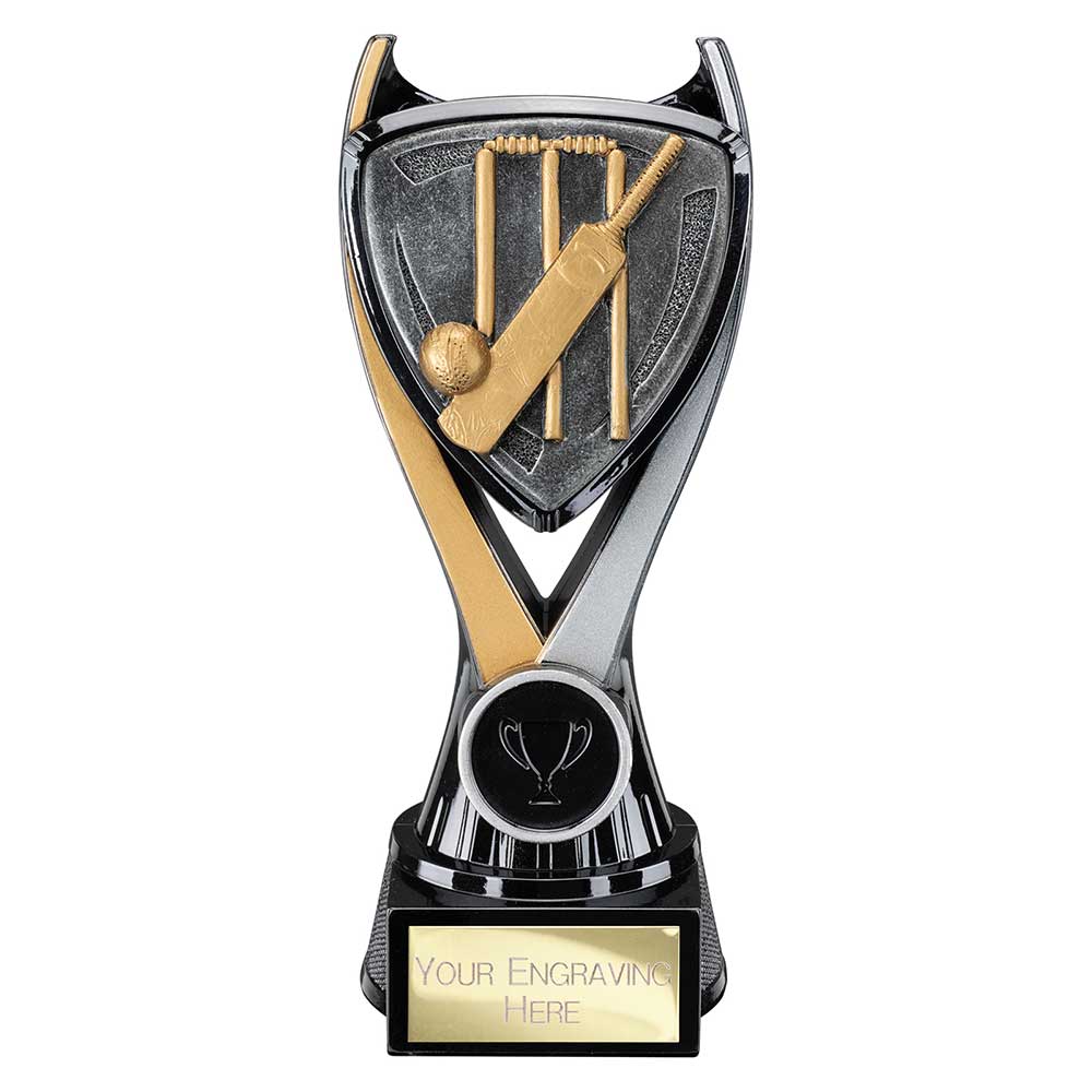 Wolverine Tower Cricket Carbon Black & Fusion Gold 180mm