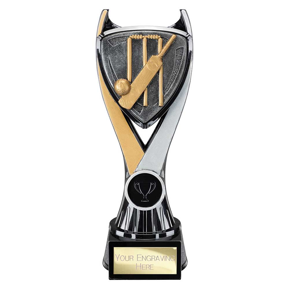 Wolverine Tower Cricket Carbon Black & Fusion Gold 200mm
