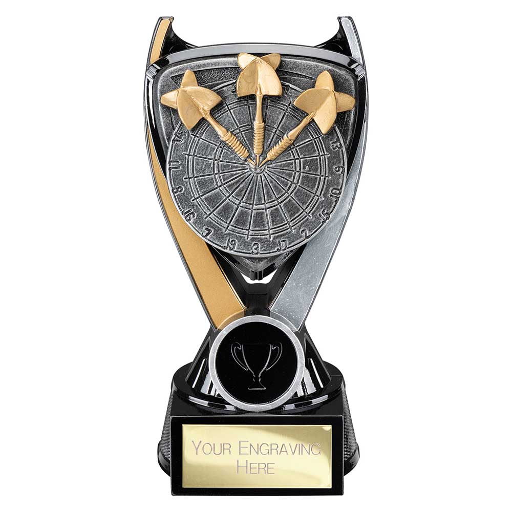 Wolverine Tower Darts Carbon Black & Fusion Gold 160mm