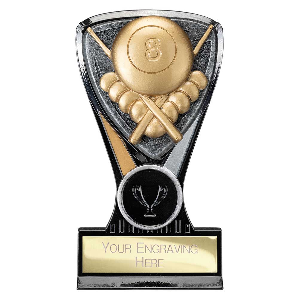 Wolverine Plaque Pool Carbon Black & Fusion Gold 130mm