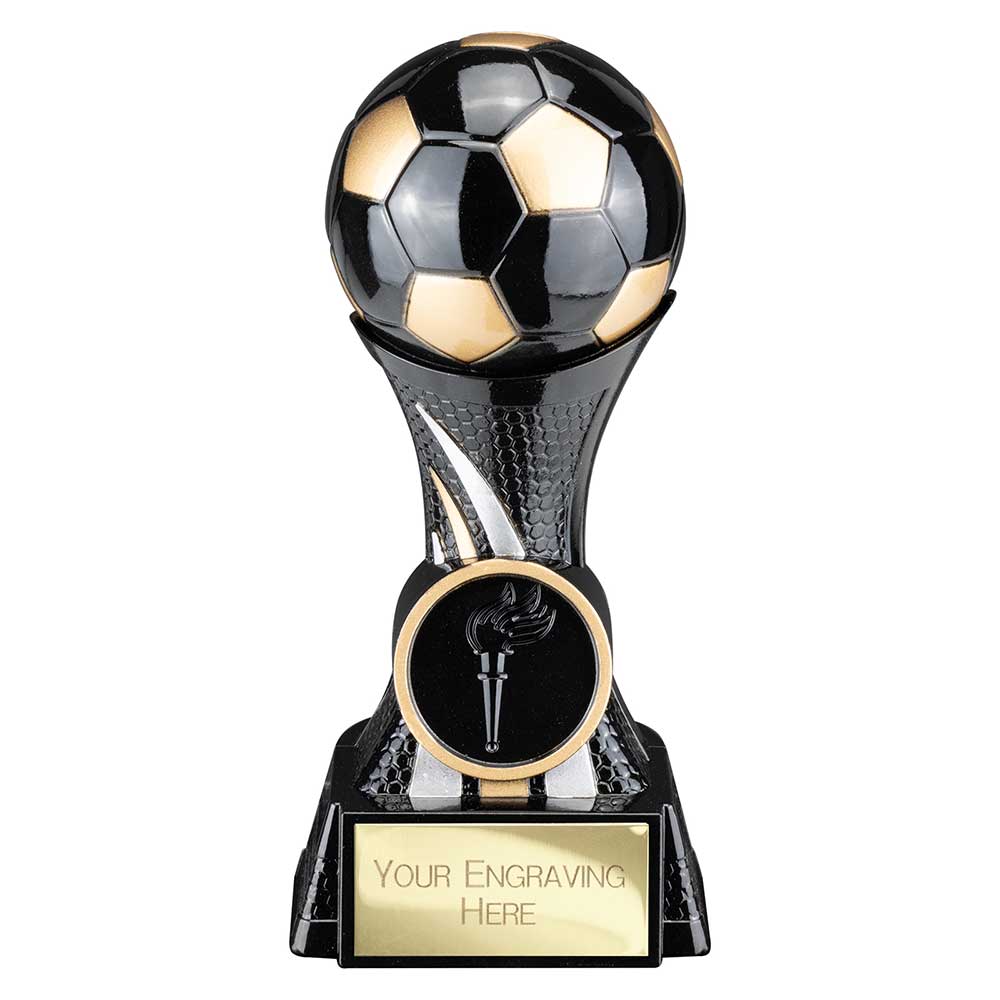 Attack Strike Football Award Carbon Black & Fusion Gold 130mm