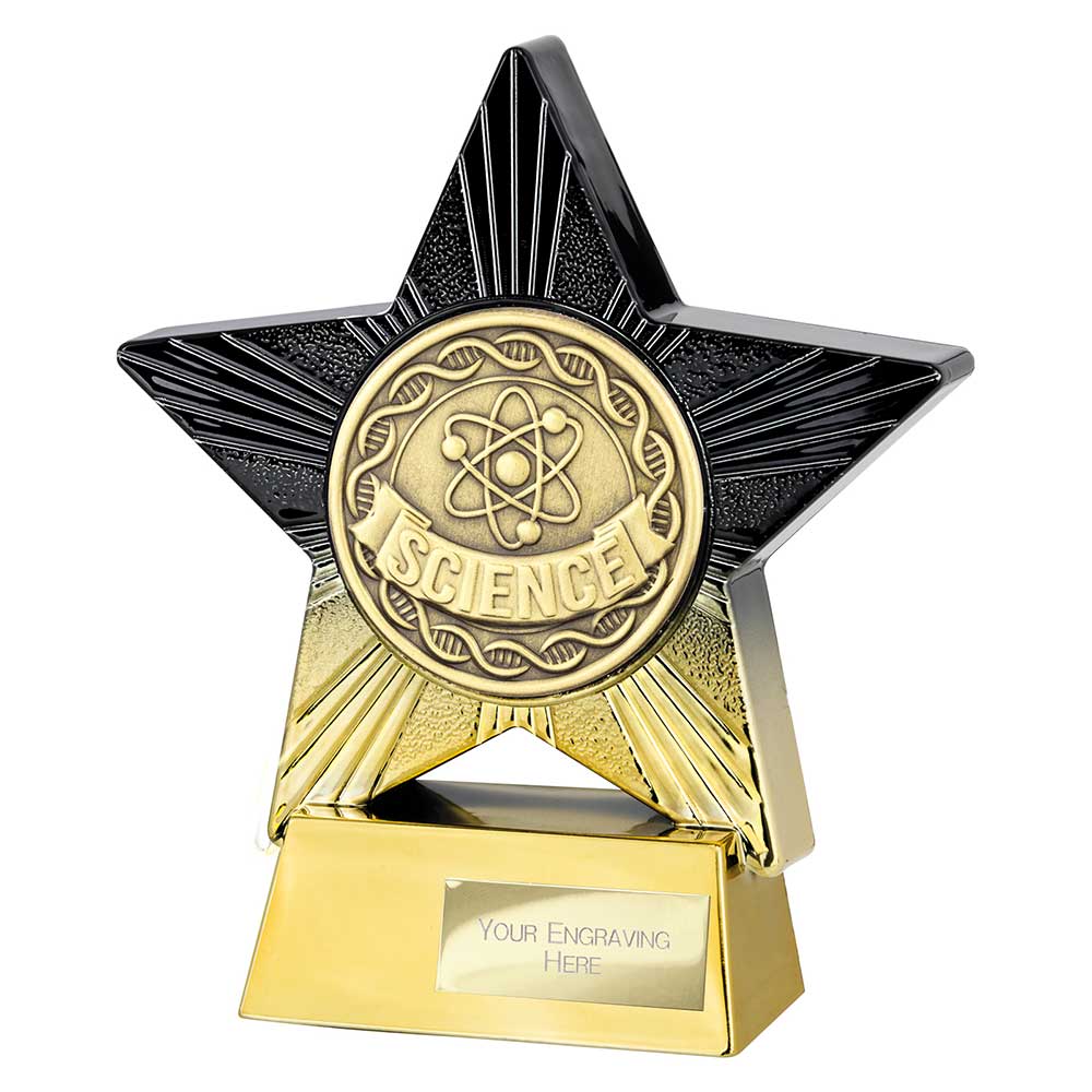 Superstar Science Award Black & Gold 140mm