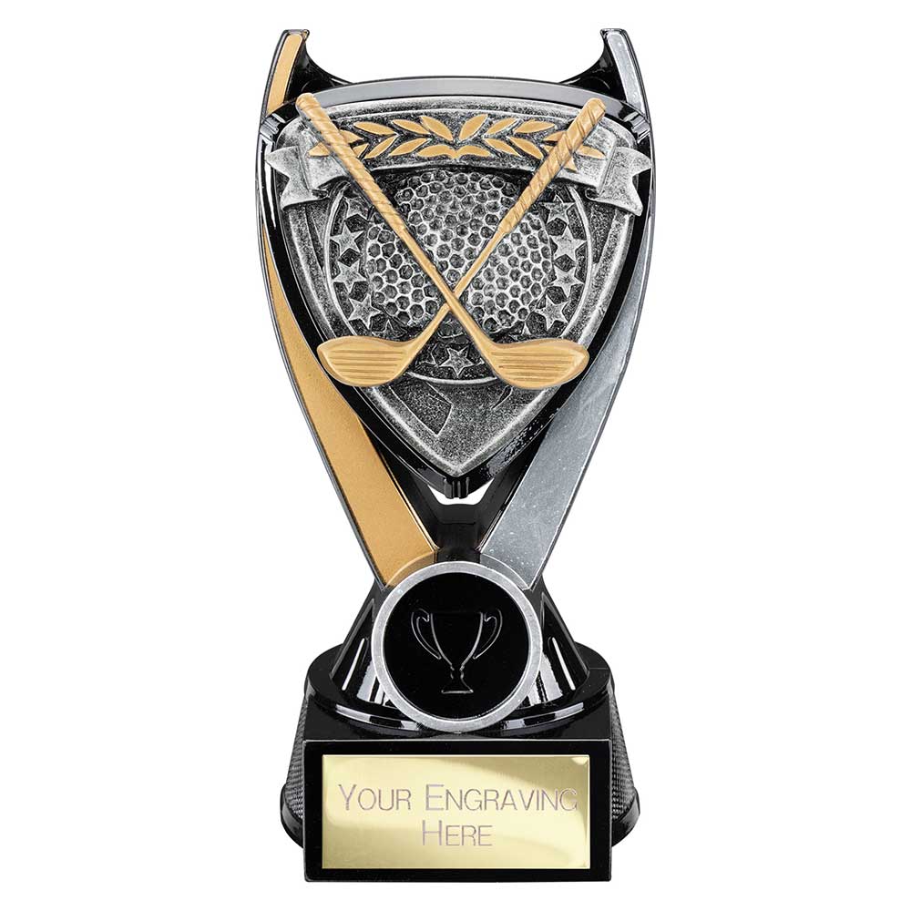 Wolverine Tower Golf Carbon Black & Fusion Gold 160mm
