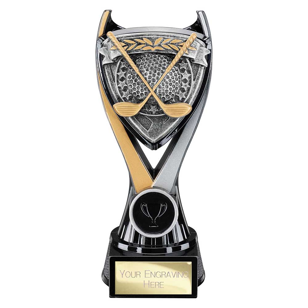 Wolverine Tower Golf Carbon Black & Fusion Gold 180mm