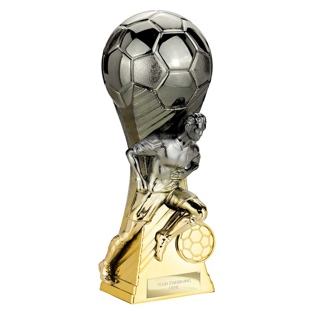 Trailblazer Football Heavyweight Male Gunmetal to Gold 190mm
