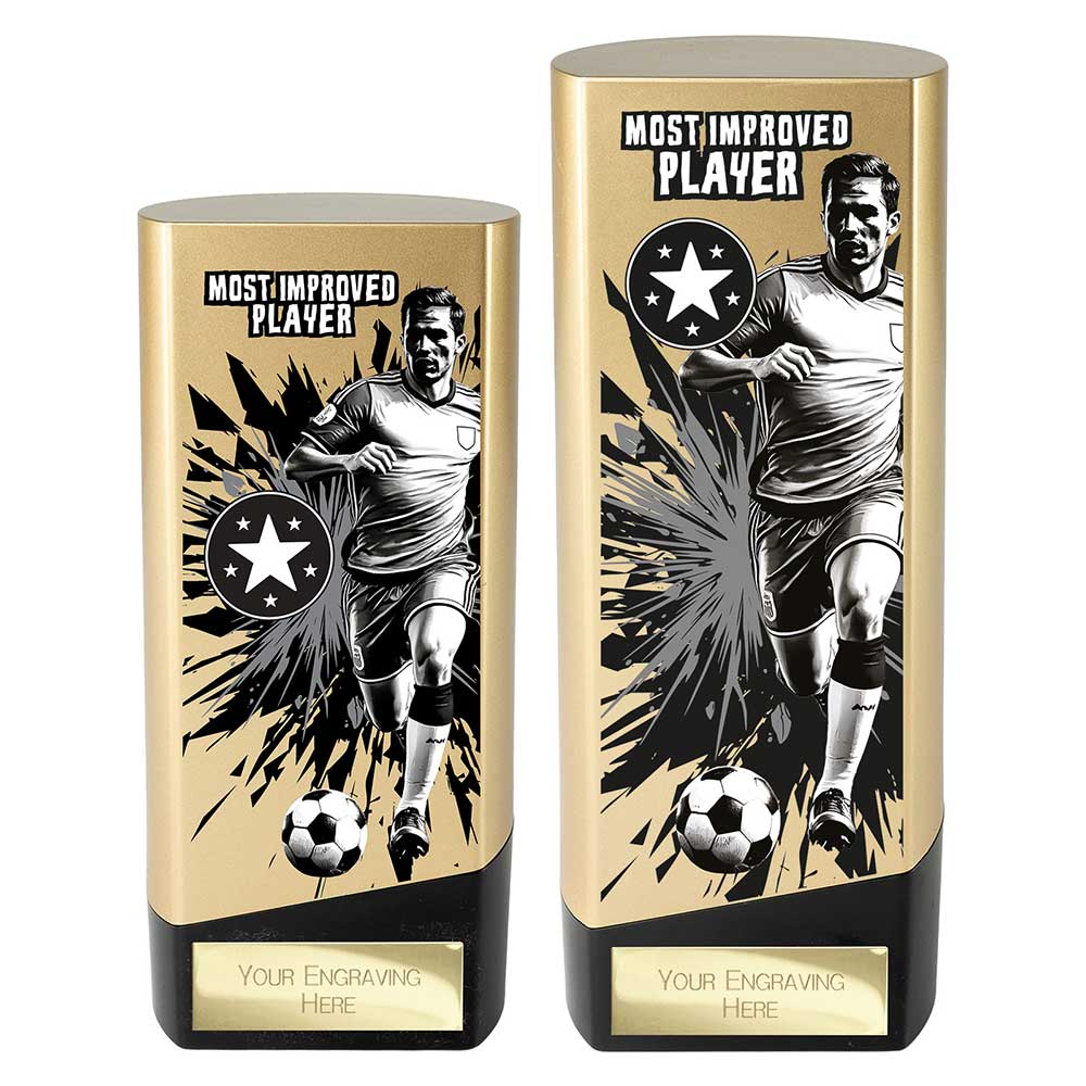 Prime Heavyweight Most Improved Player Gold & Black 190mm