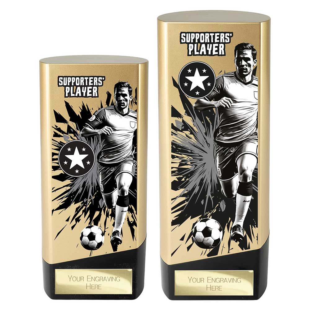 Prime Heavyweight Supporter Player Gold & Black 190mm