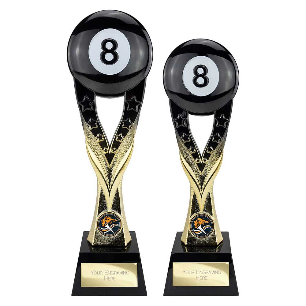 Extreme Pool Award Carbon Black & Gold 290mm