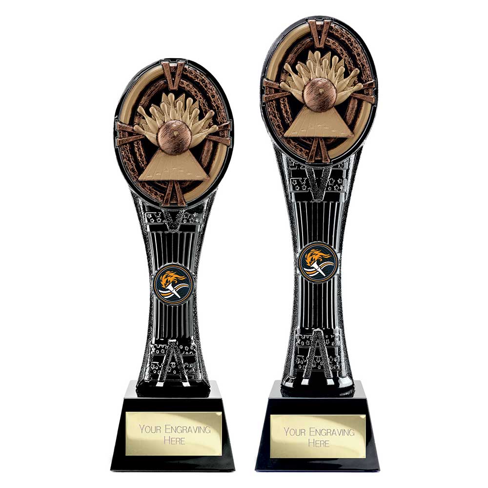 Maverick Extreme Tower Ten Pin Award Black & Antique Bronze 260mm