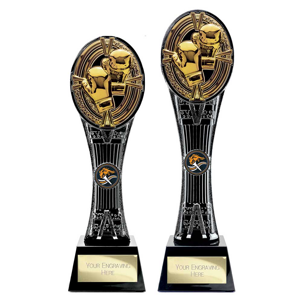 Maverick Extreme Tower Boxing Award Black & Fusion Gold 260mm