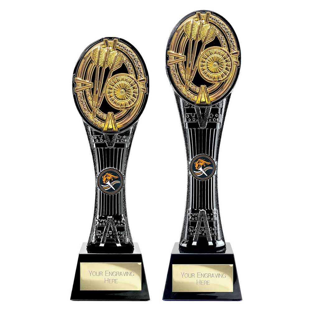 Maverick Extreme Tower Darts Award Black & Fusion Gold 260mm
