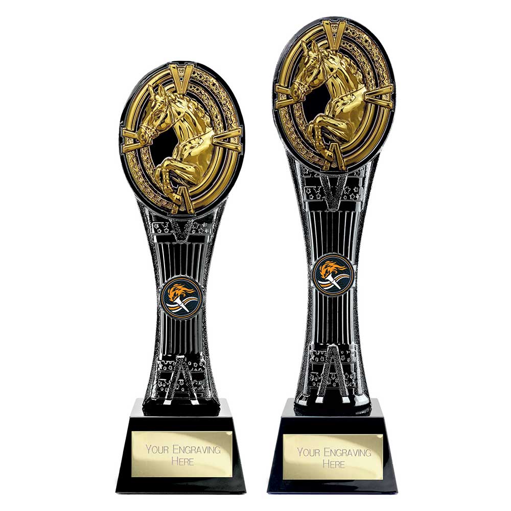 Maverick Extreme Tower Equestrian Award Black & Fusion Gold 260mm
