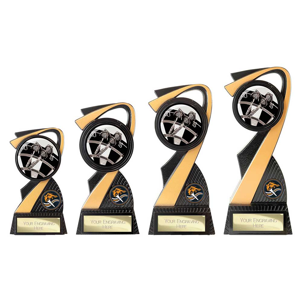 Mania Tower Darts Award Carbon Black & Gold 155mm