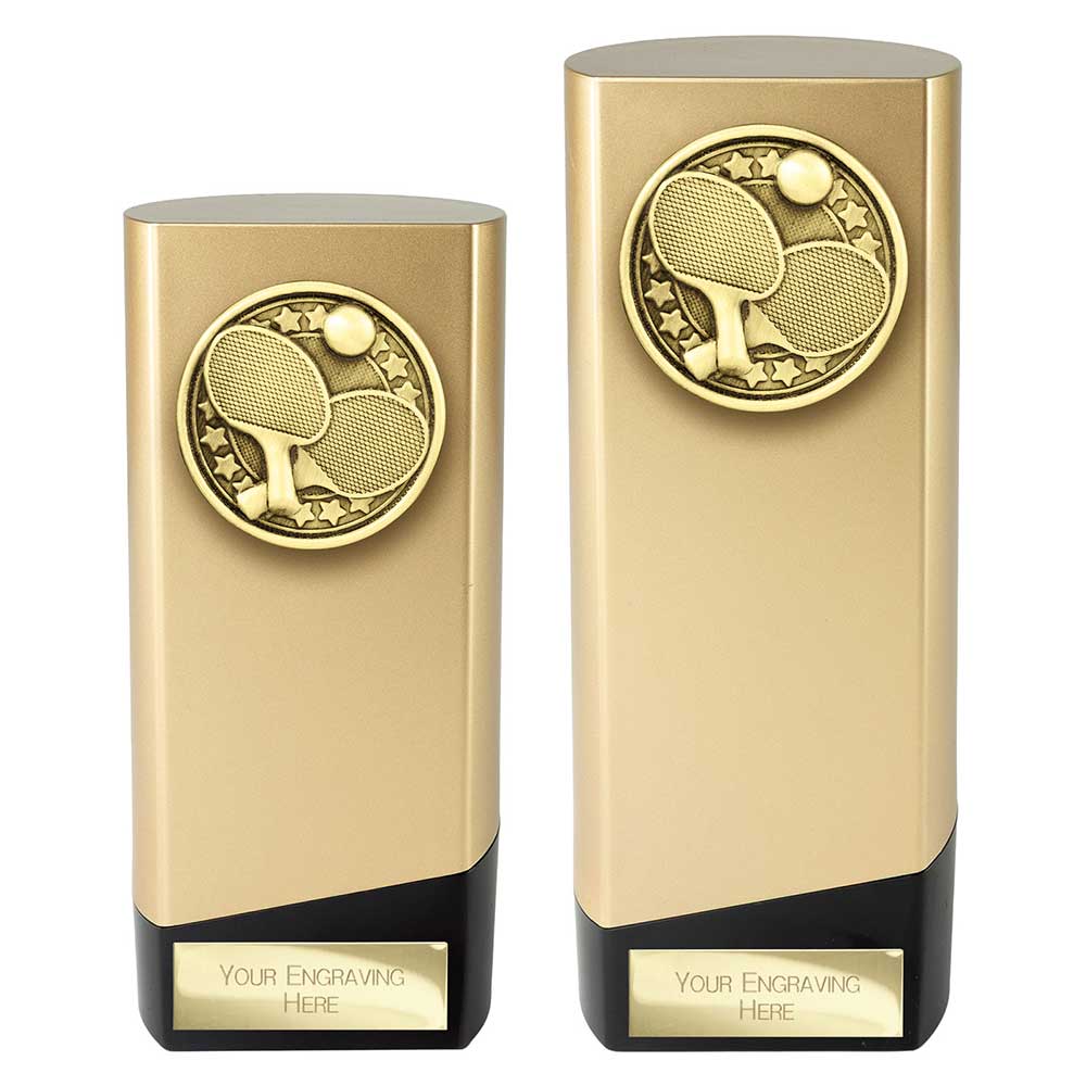 Prime Superstar Table Tennis Gold & Black 160mm