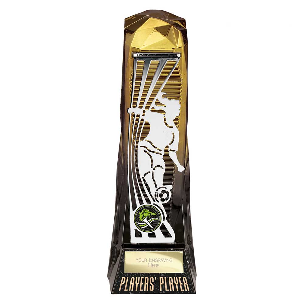 Shard Football Female Players Player Gold & Carbon Black 230mm