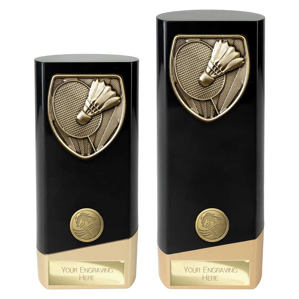 Prime Cobra Badminton Award Black & Gold 190mm