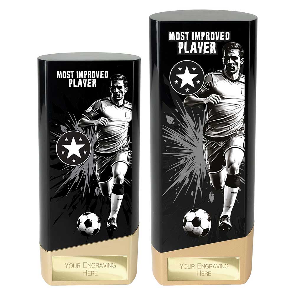 Prime Heavyweight Most Improved Player Black & Gold 190mm