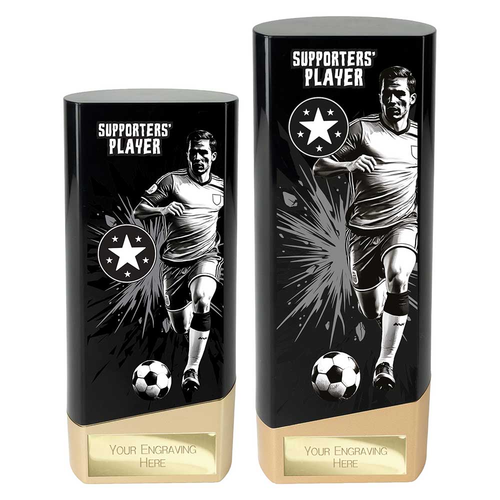 Prime Heavyweight Supporter Player Black & Gold 190mm