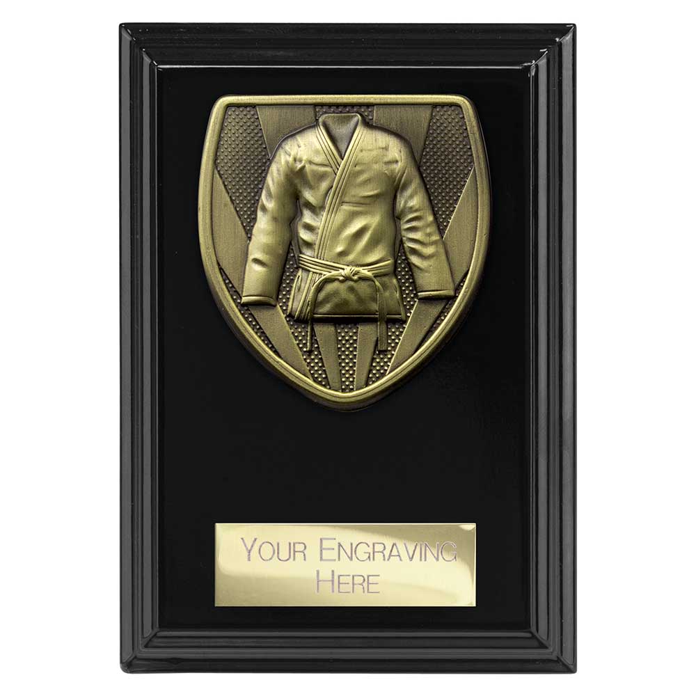 Cobra Plaque Martial Arts Gee Award Epic Black 125mm