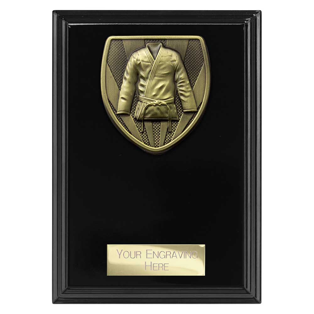 Cobra Plaque Martial Arts Gee Award Epic Black 150mm