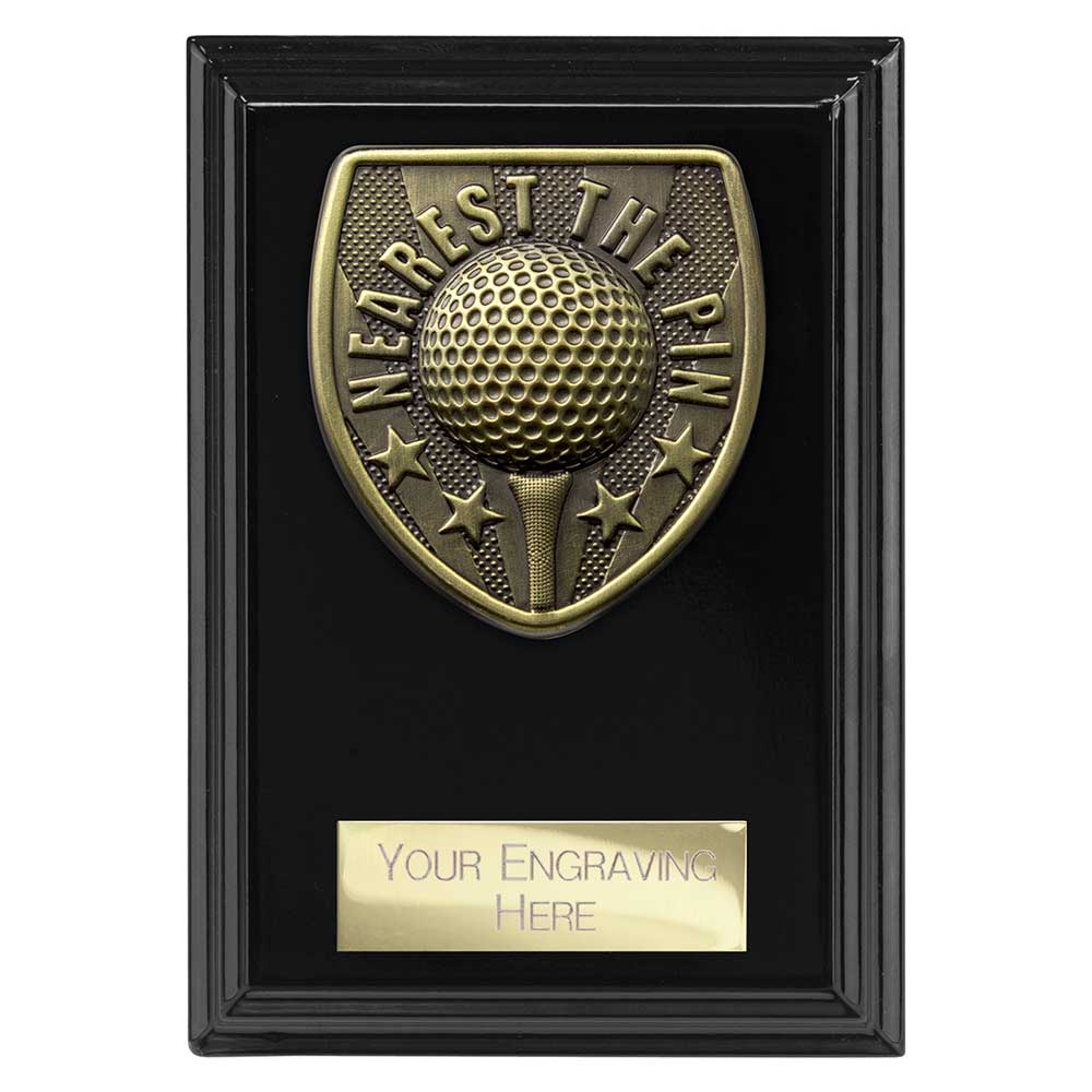 Cobra Plaque Golf Nearest the Pin Award Epic Black 125mm