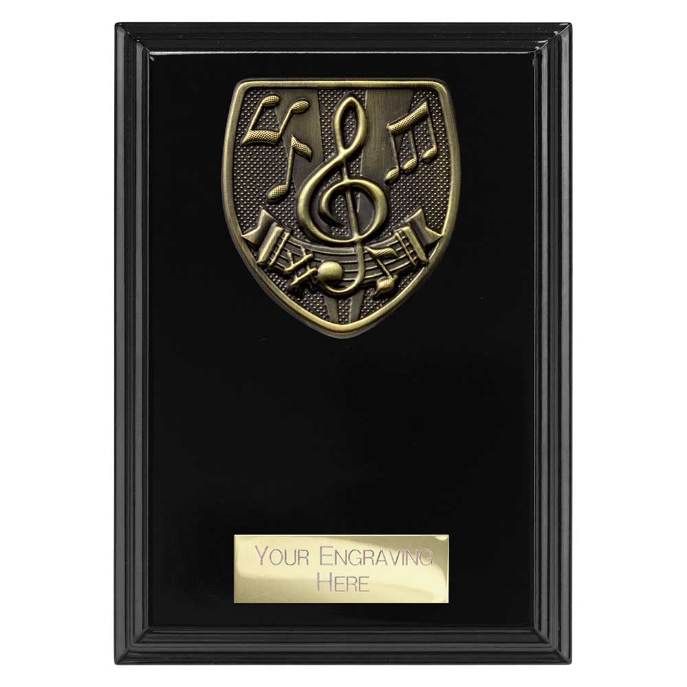Cobra Plaque Music Award Epic Black 150mm