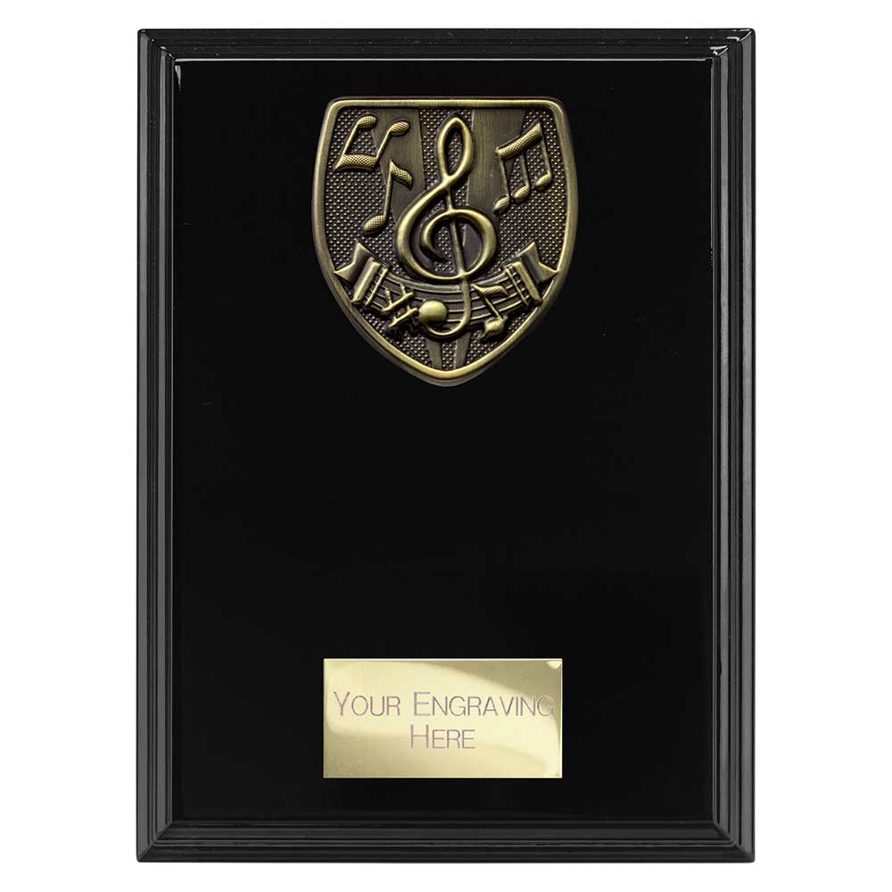 Cobra Plaque Music Award Epic Black 175mm