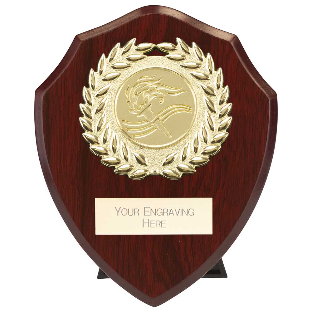 Reward Wreath Shield Cracked Cherry 100mm