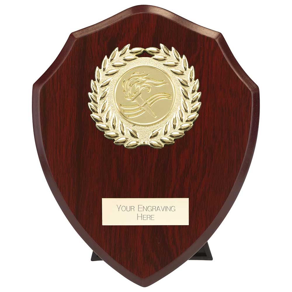 Reward Wreath Shield Cracked Cherry 125mm