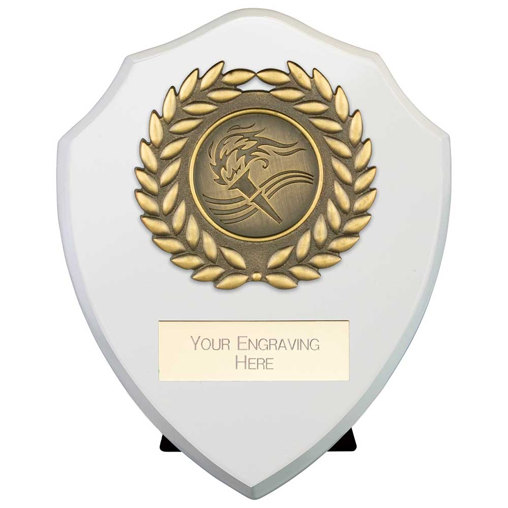 Reward Wreath Shield Arctic White 100mm