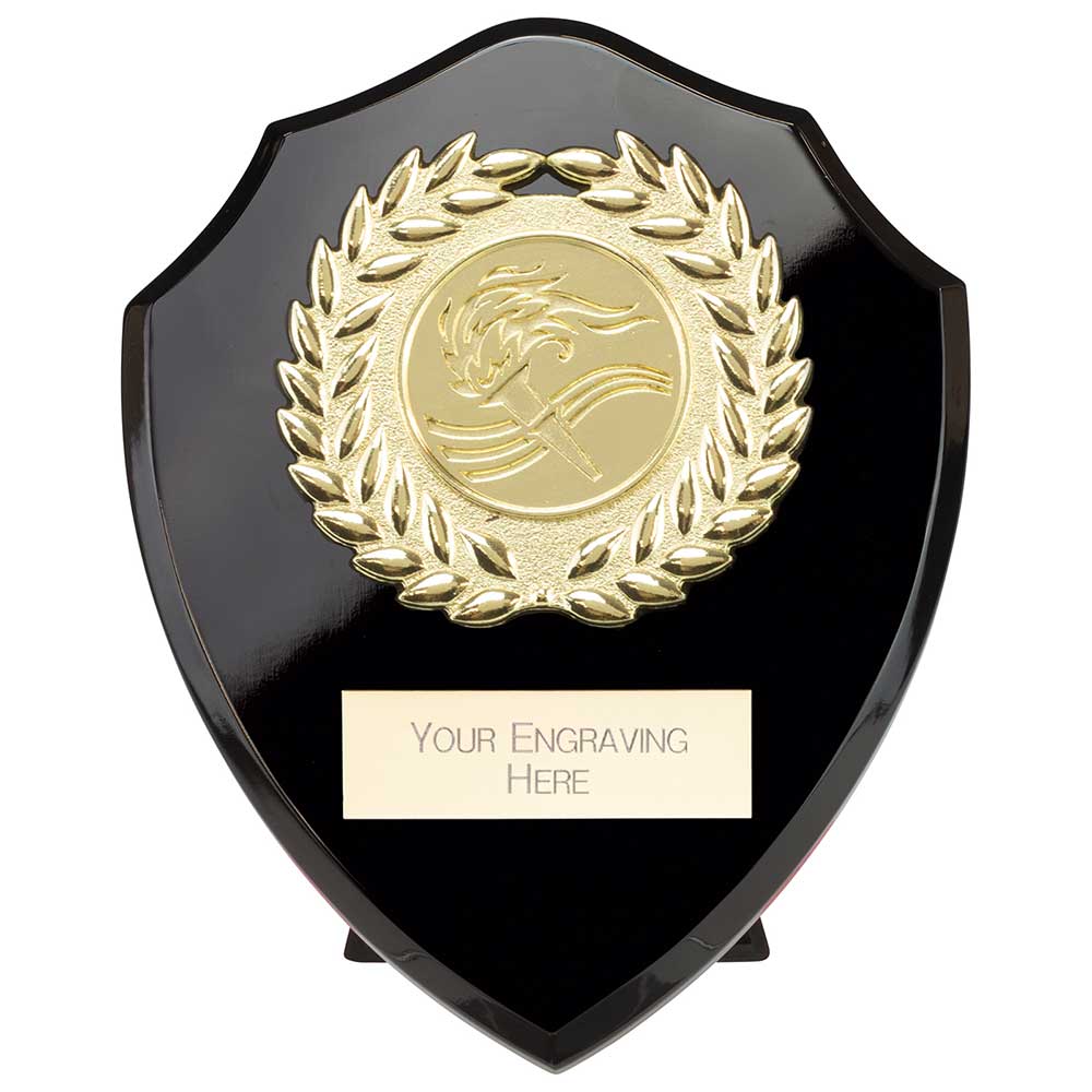 Reward Wreath Shield Epic Black 100mm