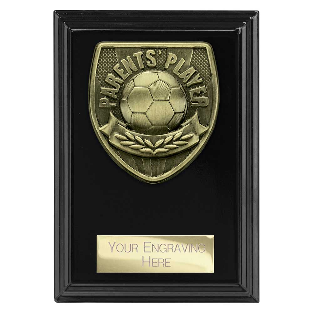 Cobra Plaque Parents Player Award Epic Black 125mm