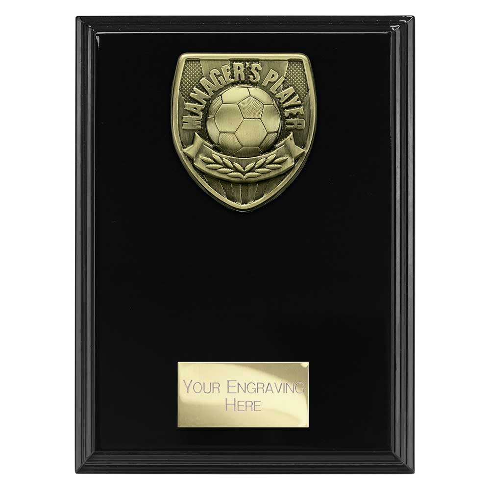 Cobra Plaque Managers Player Award Epic Black 175mm