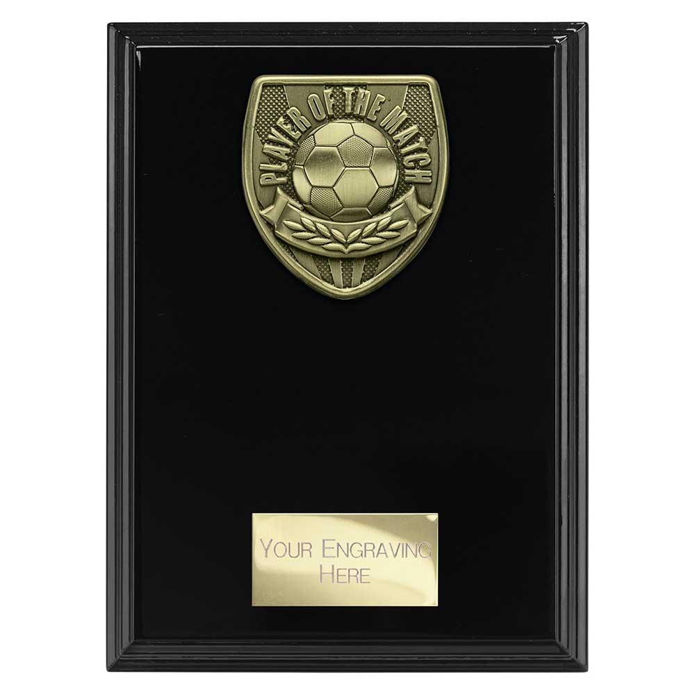 Cobra Plaque Player of Match Award Epic Black 175mm