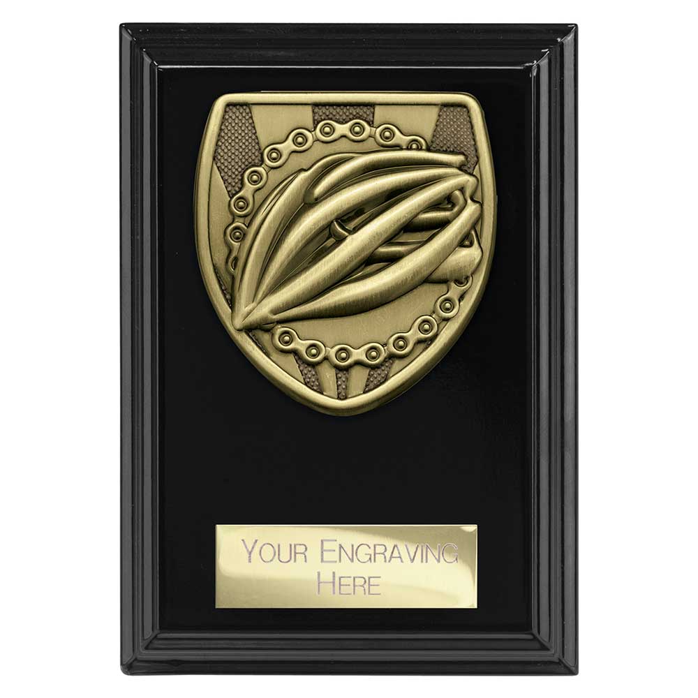Cobra Plaque Cycling Award Epic Black 125mm