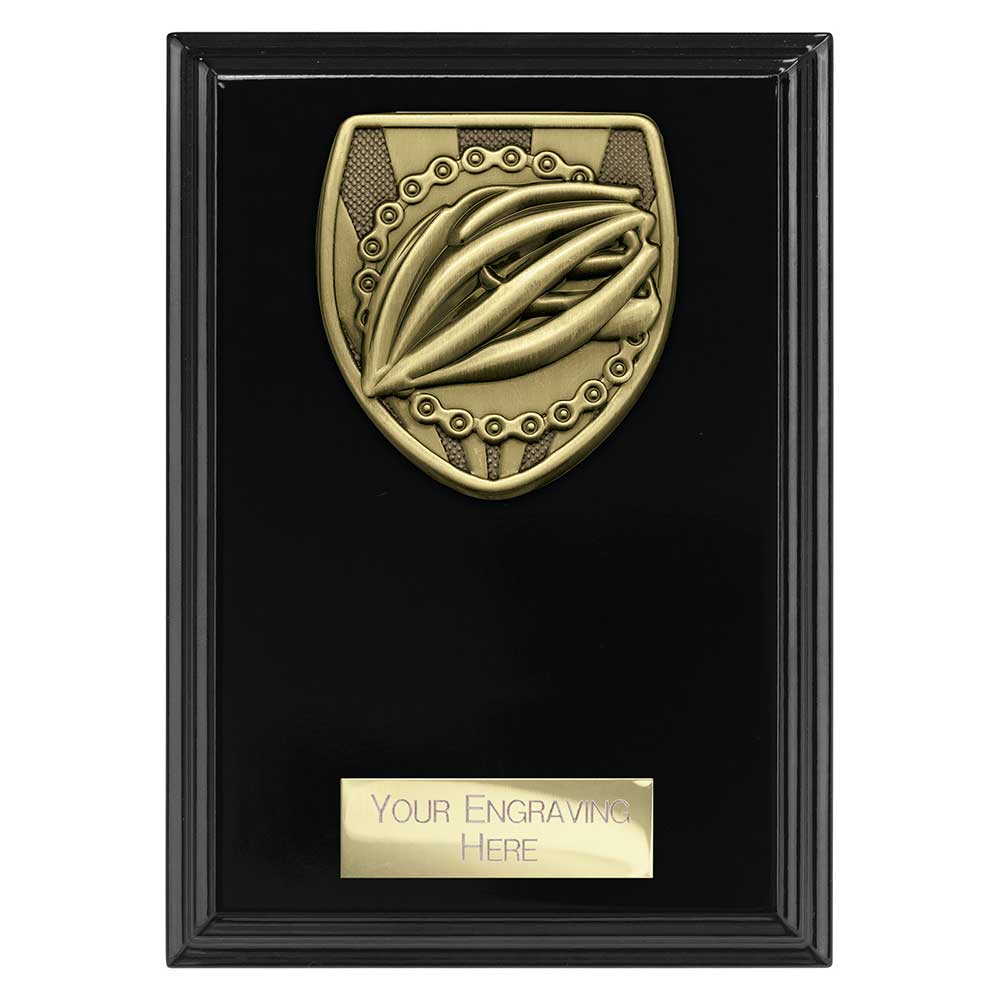Cobra Plaque Cycling Award Epic Black 150mm