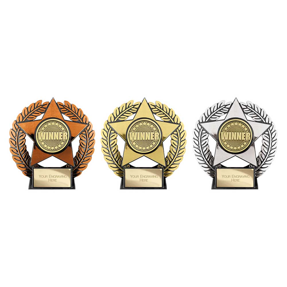 Emperor Star Winner Plaque Bronze 120mm