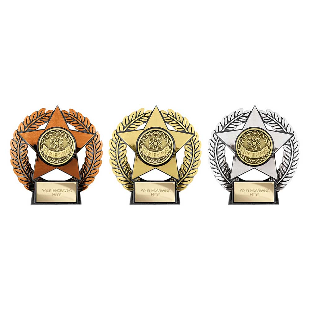 Emperor Star Science Plaque Gold 120mm